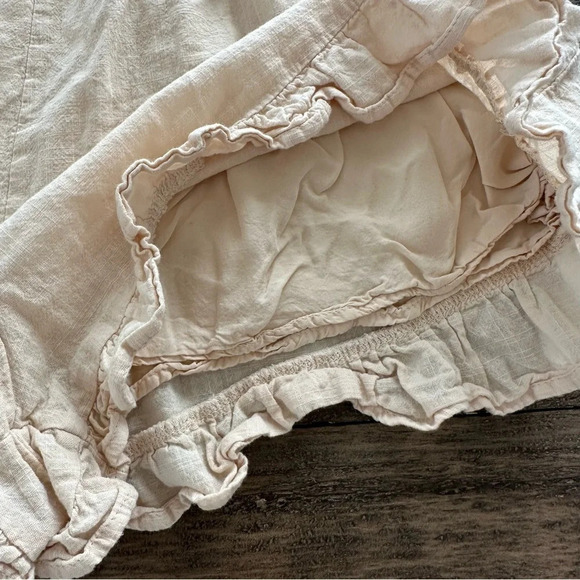 Princess Polly US size 8 Harper Lee Strapless Shorts Romper Playsuit smocked - Picture 5 of 9